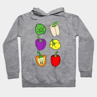 Colourful Bell Peppers Hoodie